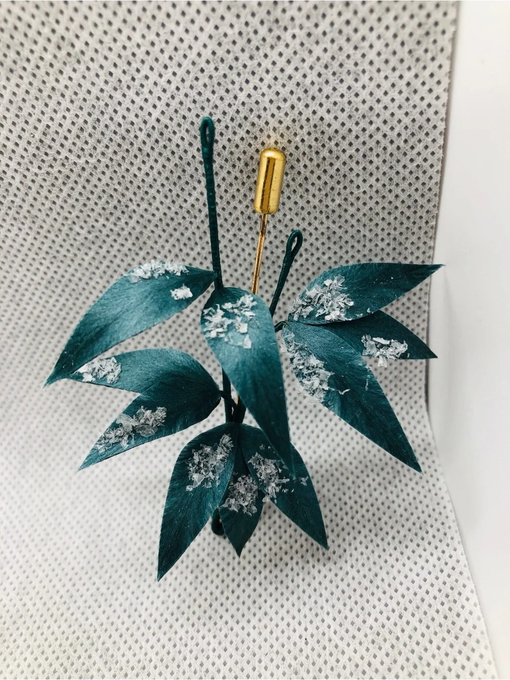 Bamboo fabric lux pin